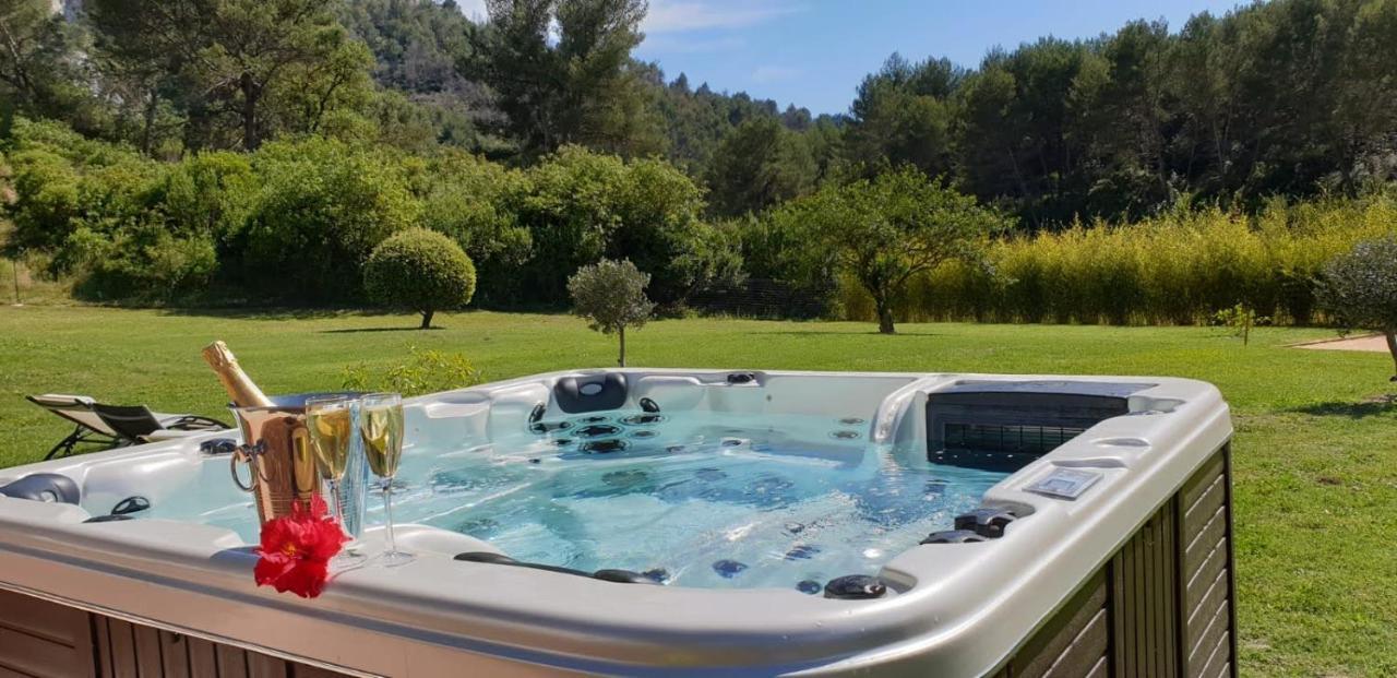 Les Prairies De Fenestrelle Spa & Piscine Au Calme Villa Aubagne Exterior photo