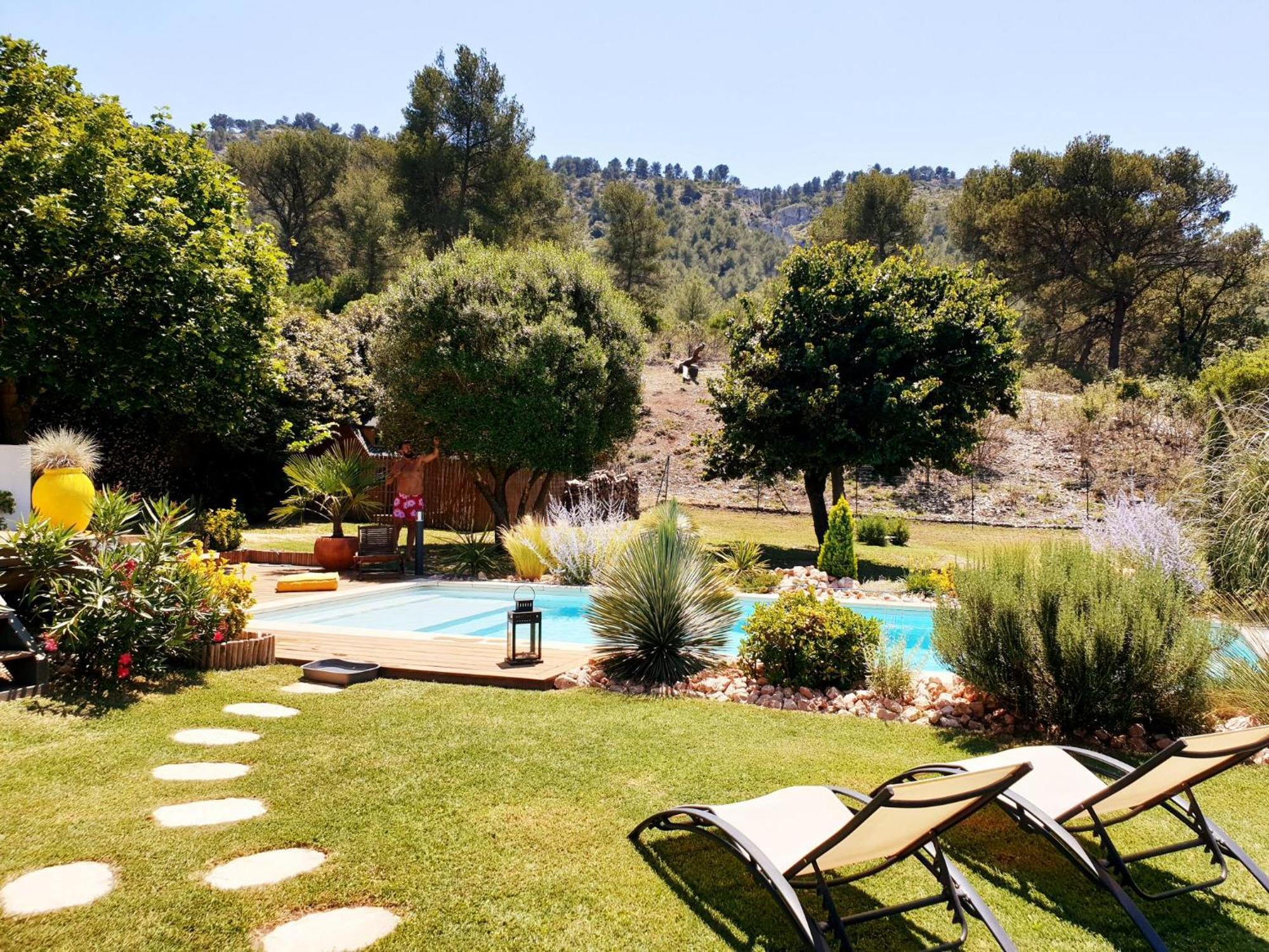 Les Prairies De Fenestrelle Spa & Piscine Au Calme Villa Aubagne Exterior photo